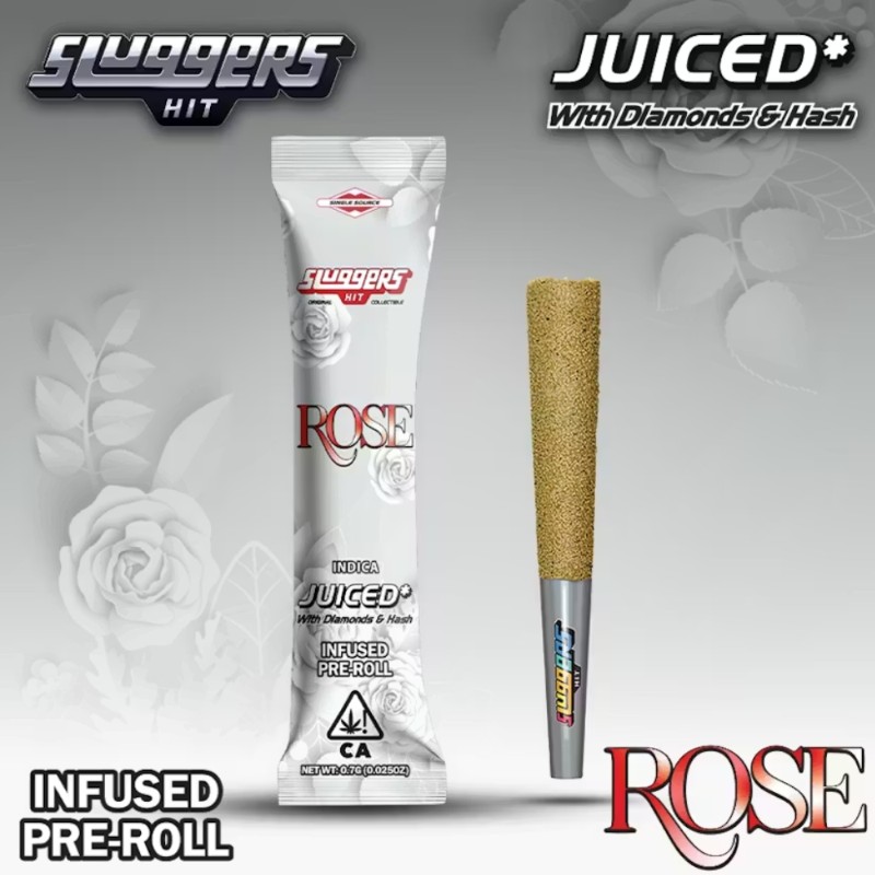 Sluggers Rose (I) Infused Preroll .7g