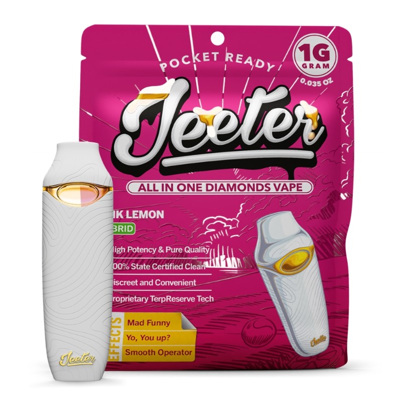 Jeeter Pink Lemon (H) Diamonds AIO 1g