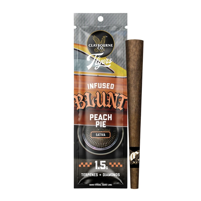 Claybourne Peach Pie (S) Infused Blunt 1.5g