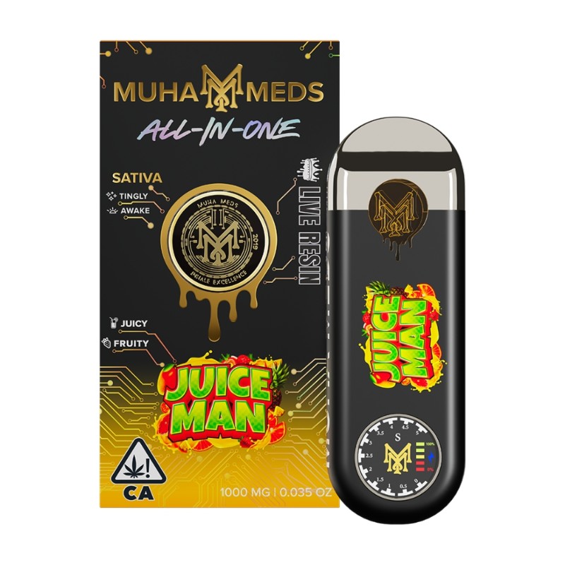 Muha Meds Juice Man (S) LR AIO 1g
