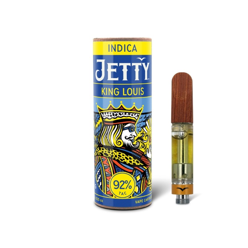 Jetty King Louis (I) High THC Cart 1g