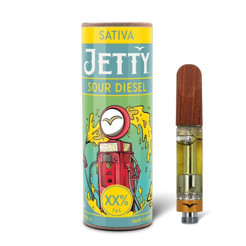 Jetty Sour Diesel (S) High THC Cart 1g