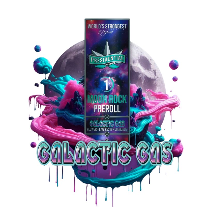Presidential Galactic Gas Infused Preroll 1g