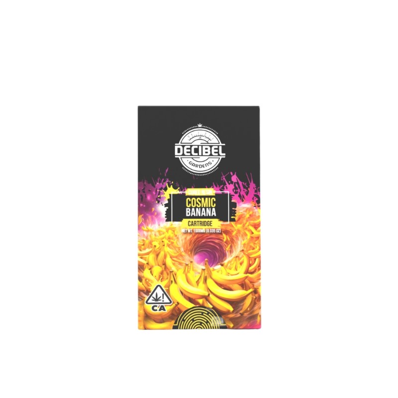 Decibel Gardens Cosmic Banana (I/H) Cured Resin Cart 1g