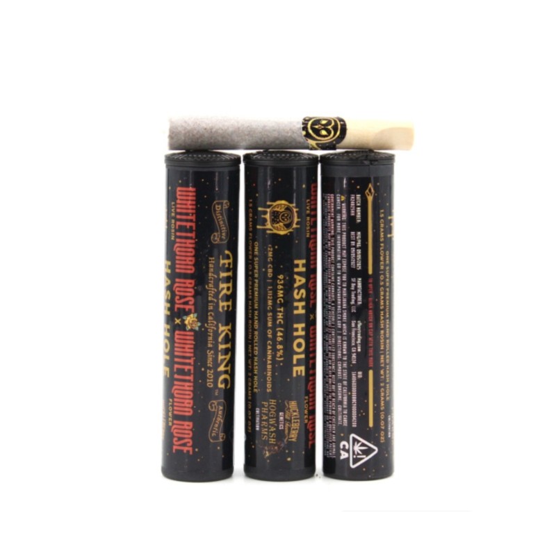 Fire King Whitethorn Rose (H) Hash Hole 2g
