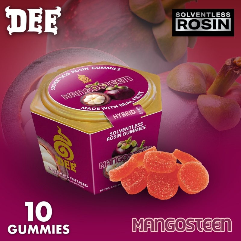 Dee Reset Mangosteen (H) Rosin Gummies 100mg