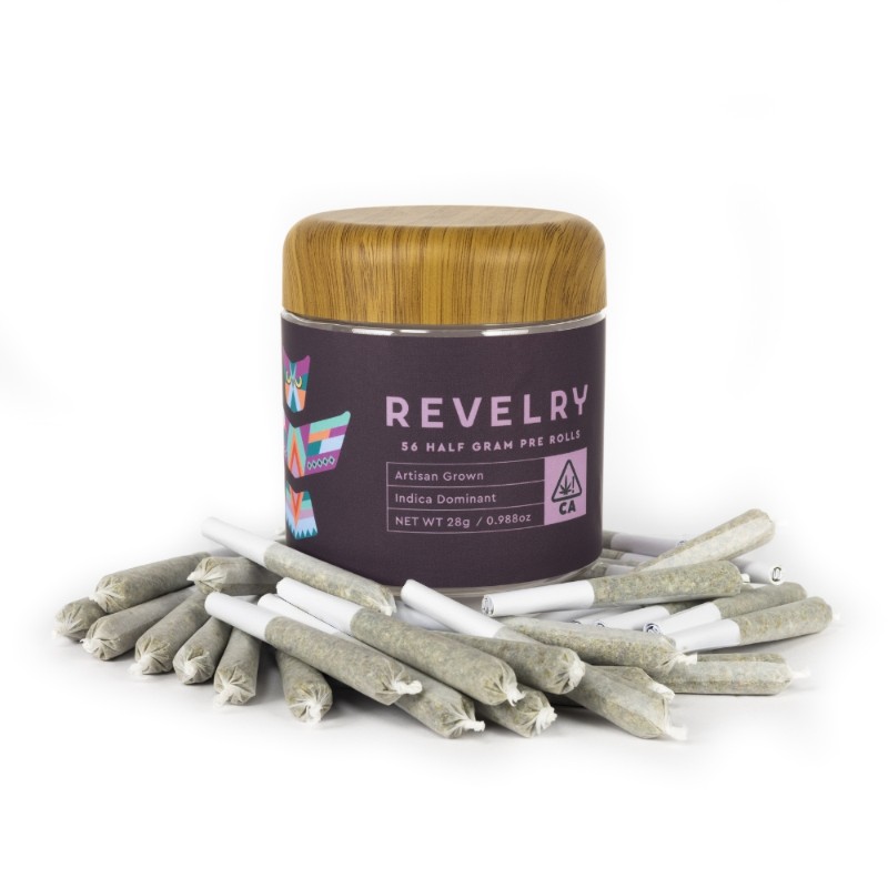 Revelry Grape Breath (I) Preroll 56pk 28g