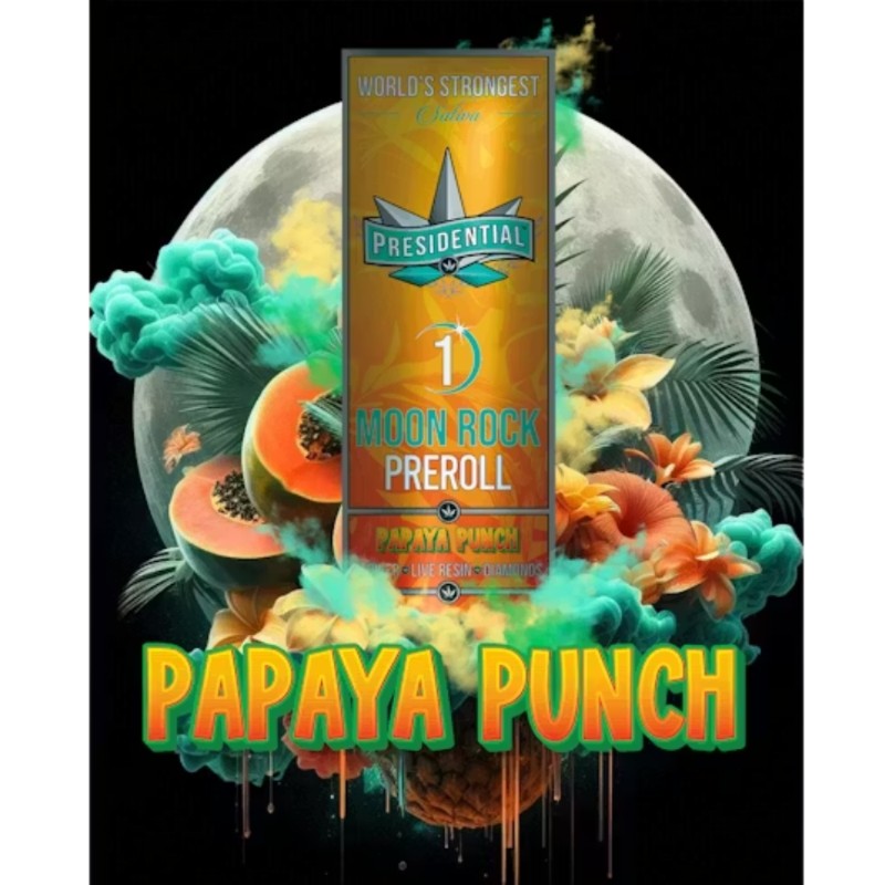 Presidential Papaya Punch (S) Infused Preroll 1g