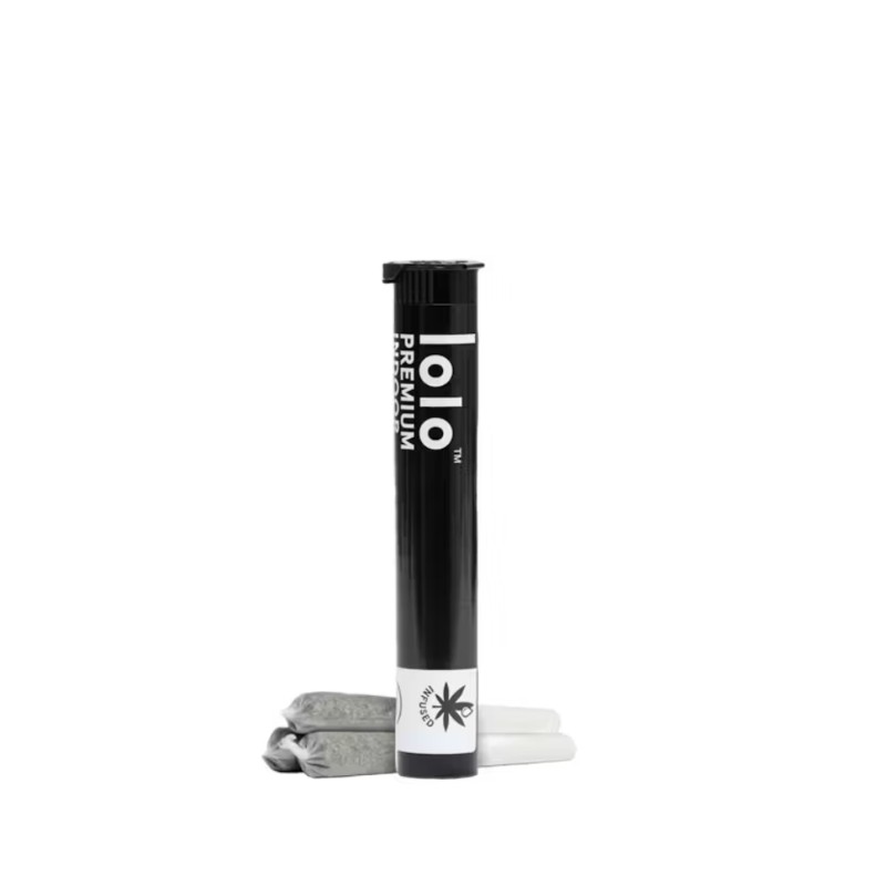 Lolo Black Sour Diesel (S) Hash Infused Preroll 3pk 1.5g