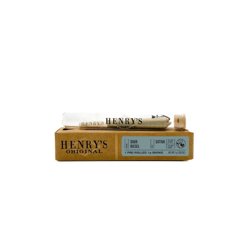 Henry's Sour Diesel (S) Preroll 1g