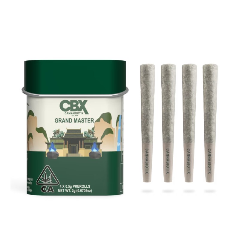 Cannabiotix Grand Master (I) Preroll 4pk 2g