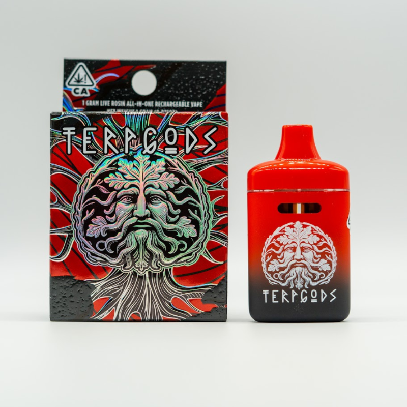 Terp Gods Apple Tartz x T.C.B. (H) Live Rosin Dual Tank AIO 1g