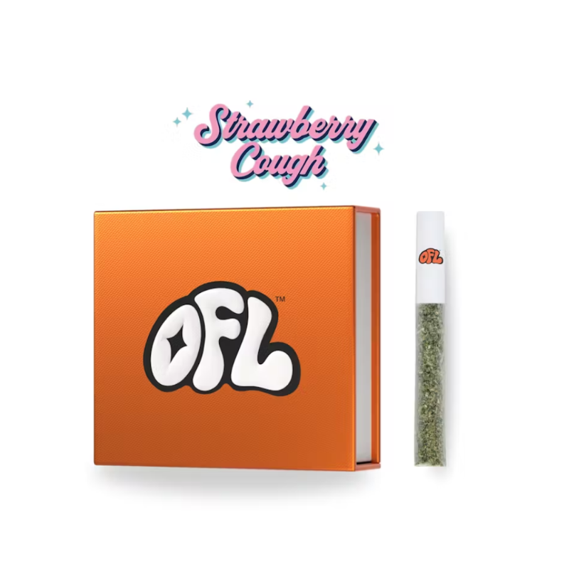 Oakfruitland Strawberry Cough (S) Preroll 5pk 3.5g