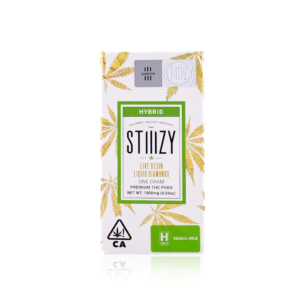 STIIIZY - Vape Pen - Cereal Milk - Liquid Diamonds - 1G