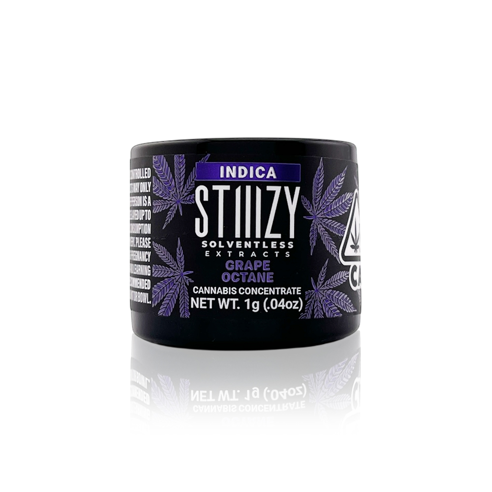 STIIIZY - Concentrate - Grape-Octane - Live Rosin Badder - 1G
