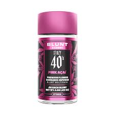 STIIIZY 40's Infused Mini Blunt 5pk 2.5g - Pink Acai (H)