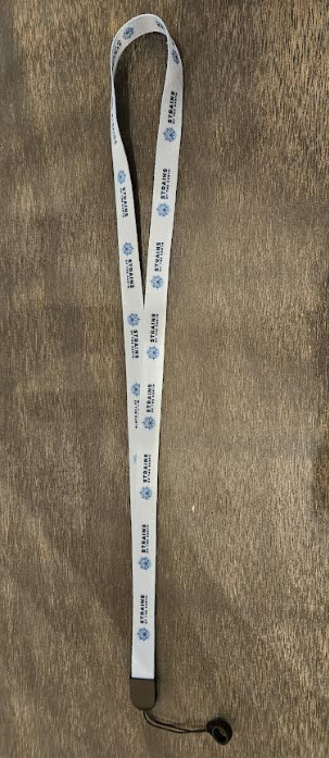 Strains Of The Earth | Lanyard with Silicone Ring