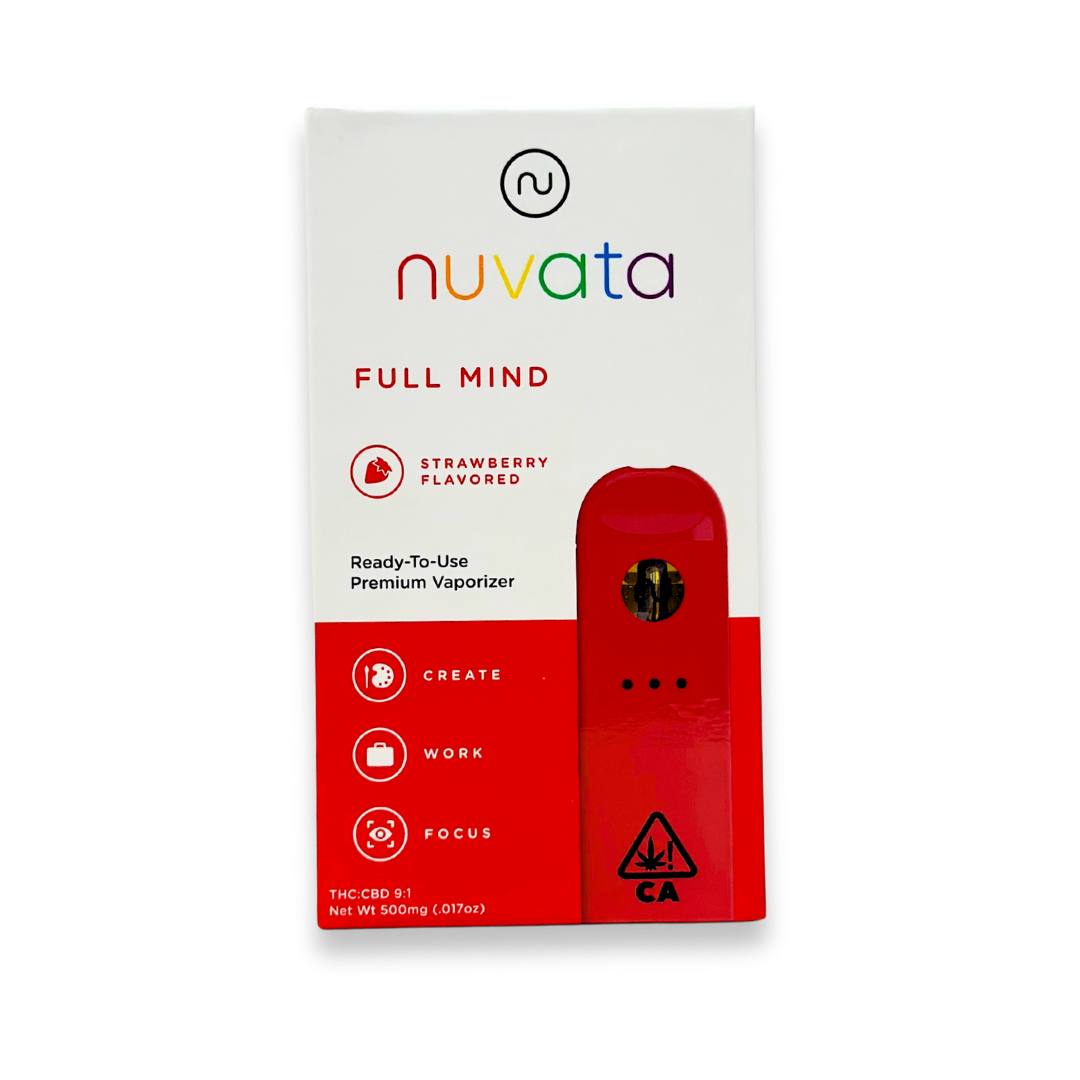 Nuvata - Full Mind Strawberry 9:1 - RTU - 1.0g