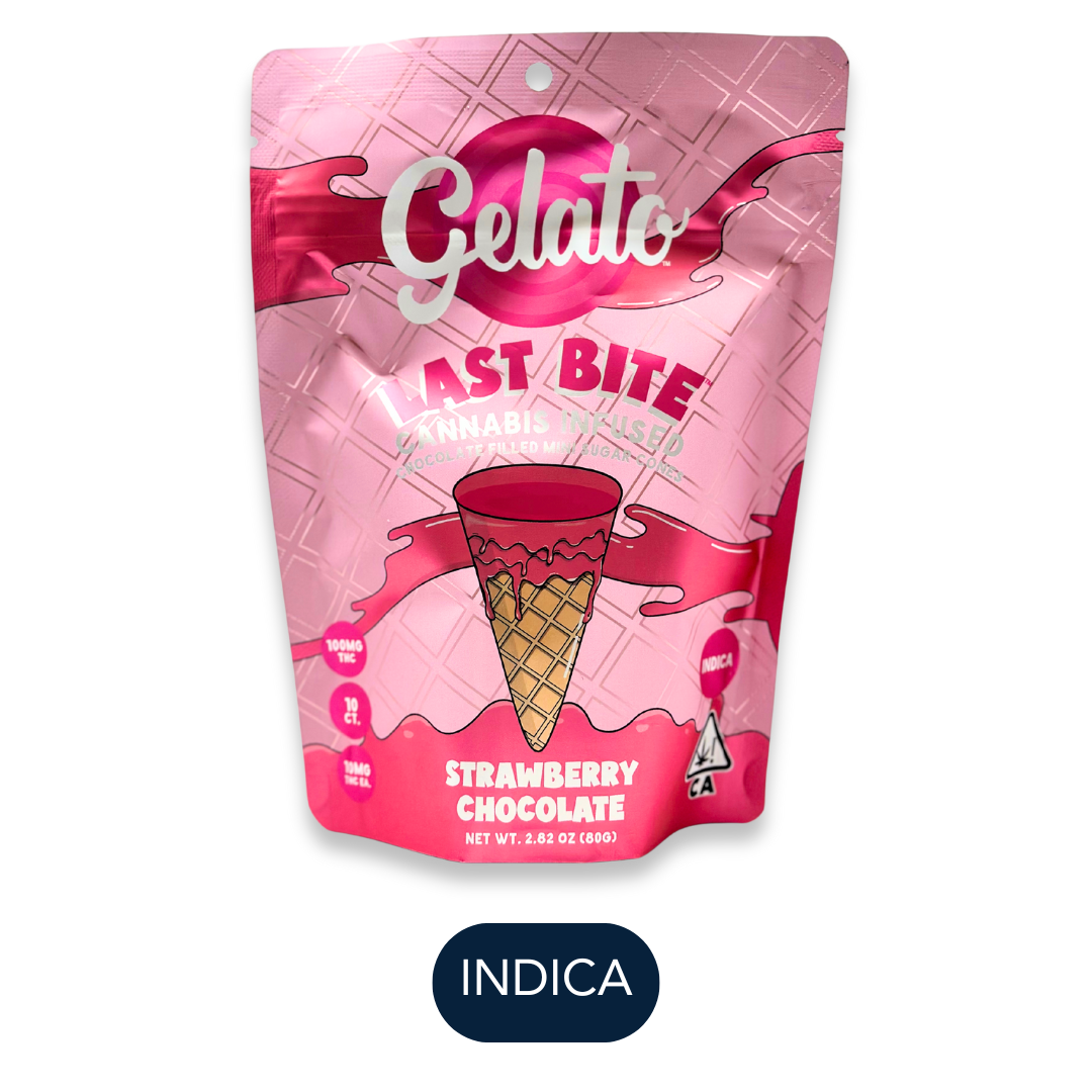 Gelato - Last Bite - Strawberry Chocolate - Edible - 10pk - 100mg