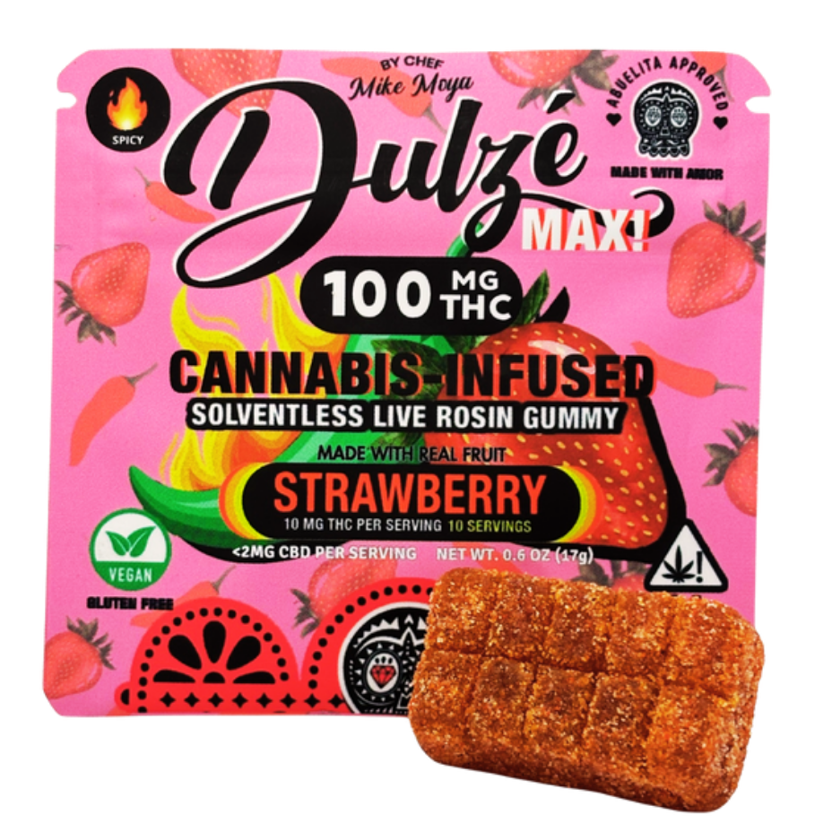 Dulze Rosin Gummy Strawberry