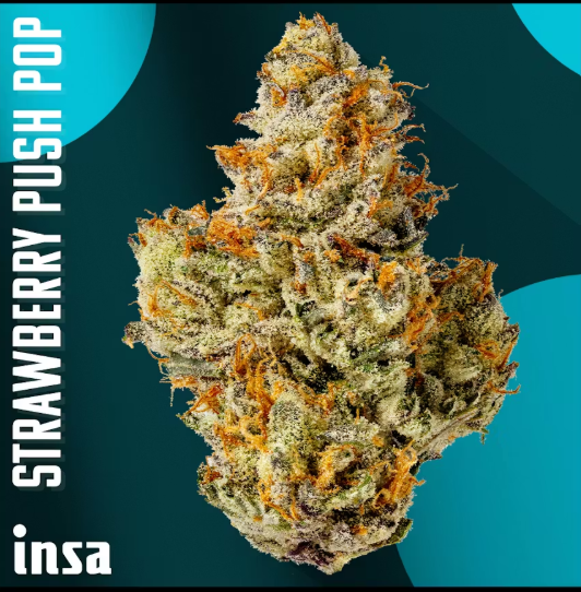 Strawberry Push Pop -Half OZ-| 14g