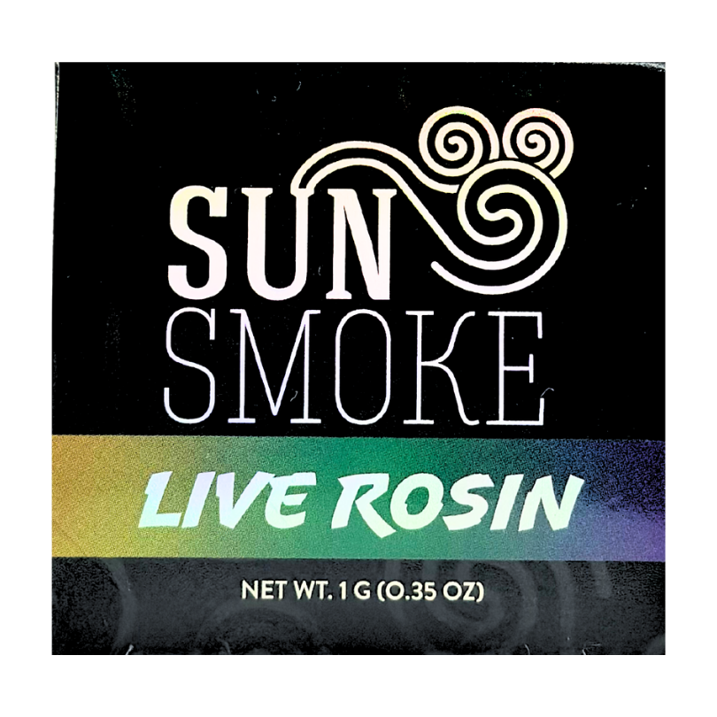 SunSmoke - Live Rosin - Chem Burst - Concentrate - 1.0g