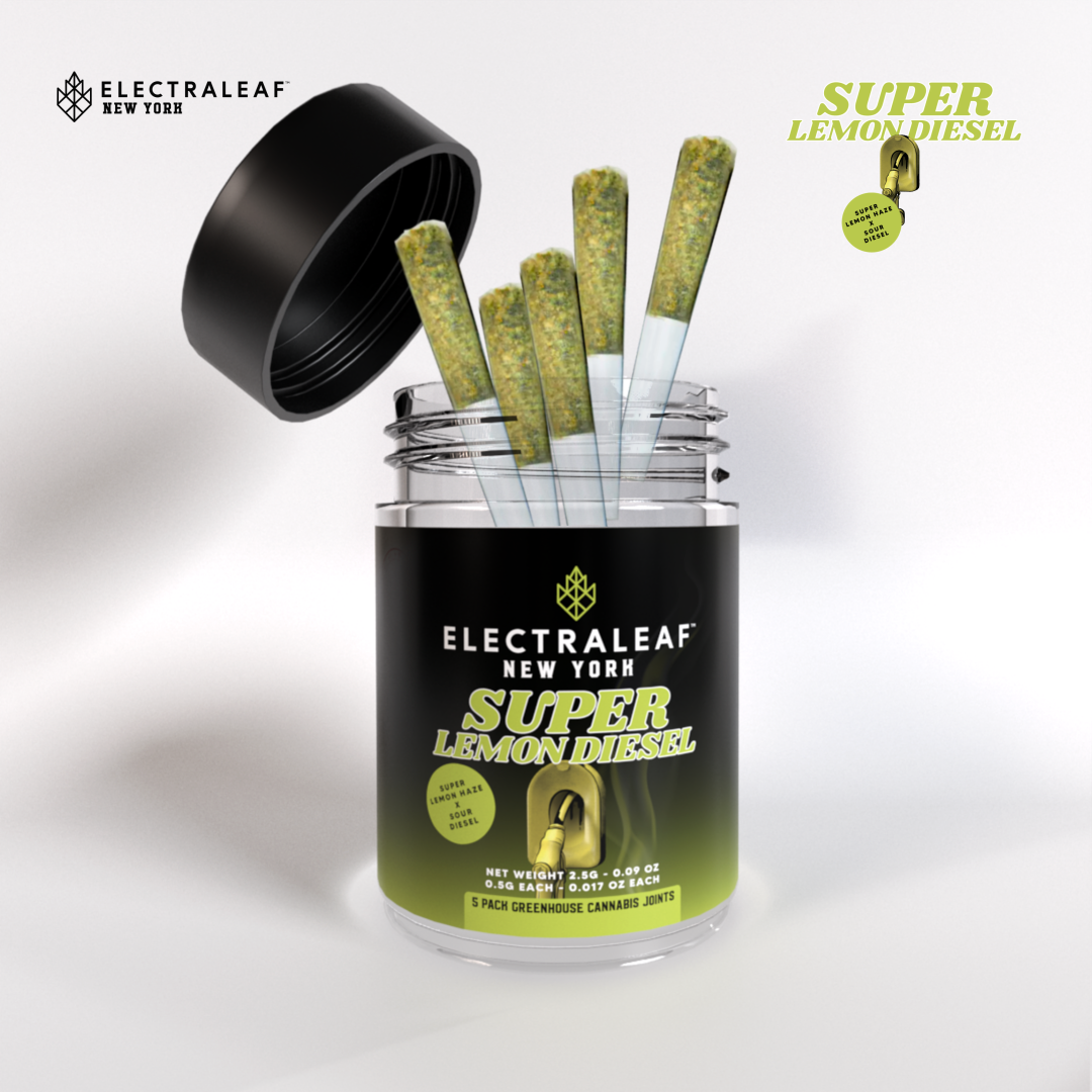 Super Lemon Diesel .5g Prerolls 5 Pack | Electraleaf
