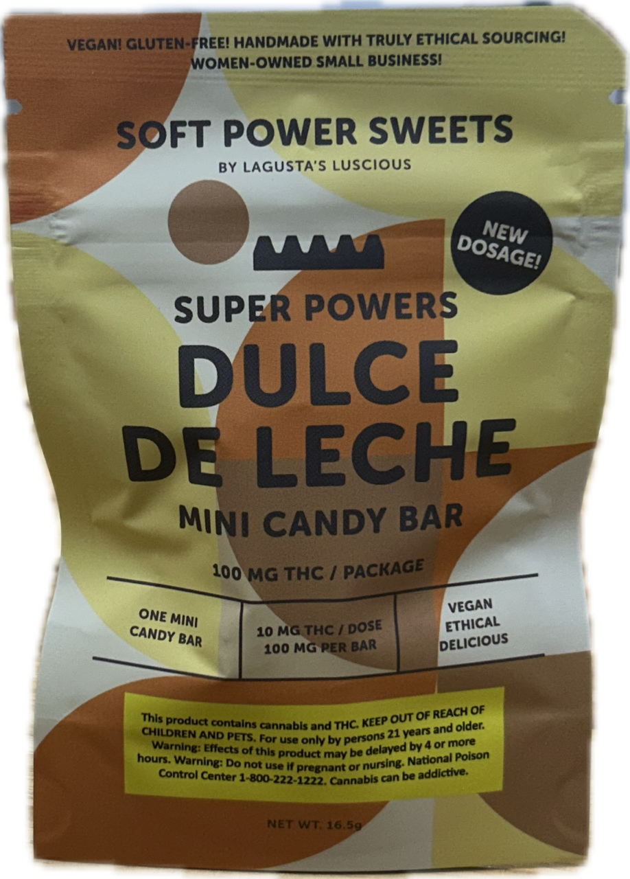 Soft Power Sweets | Dulce De Leche Mini Bar | 100mg
