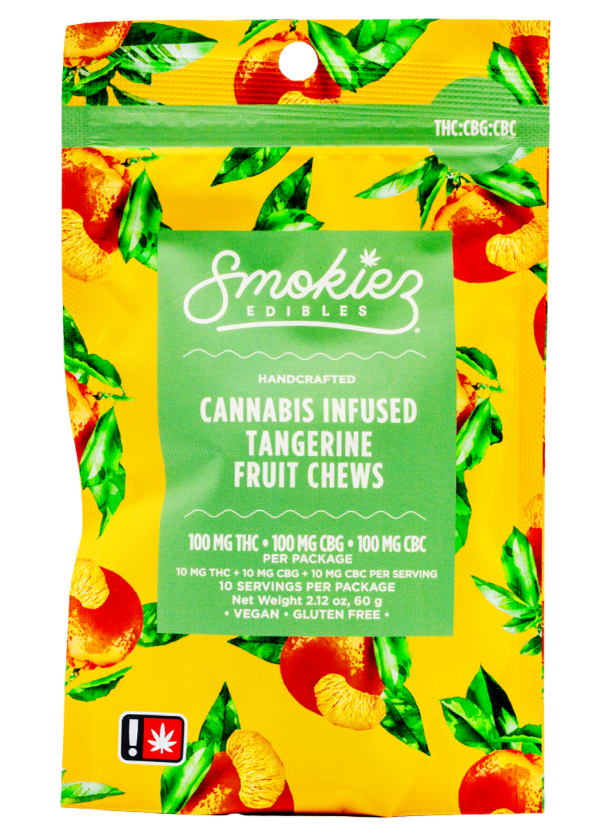 Smokiez Sweet Tangerine 1:1:1 CBC:CBG:THC 10pk