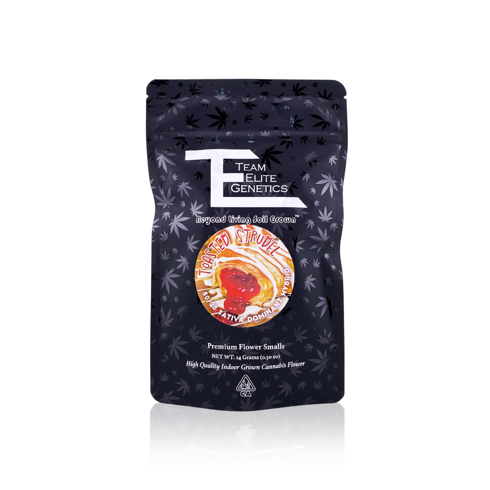 TEAM ELITE GENETICS - Flower - Toasted Strudel - Smalls - 14G