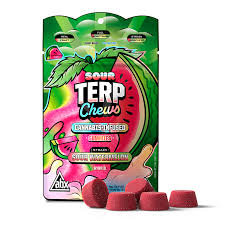 ABX Terp Chews Gummies 20pc 100mg - Sour Watermelon (H)