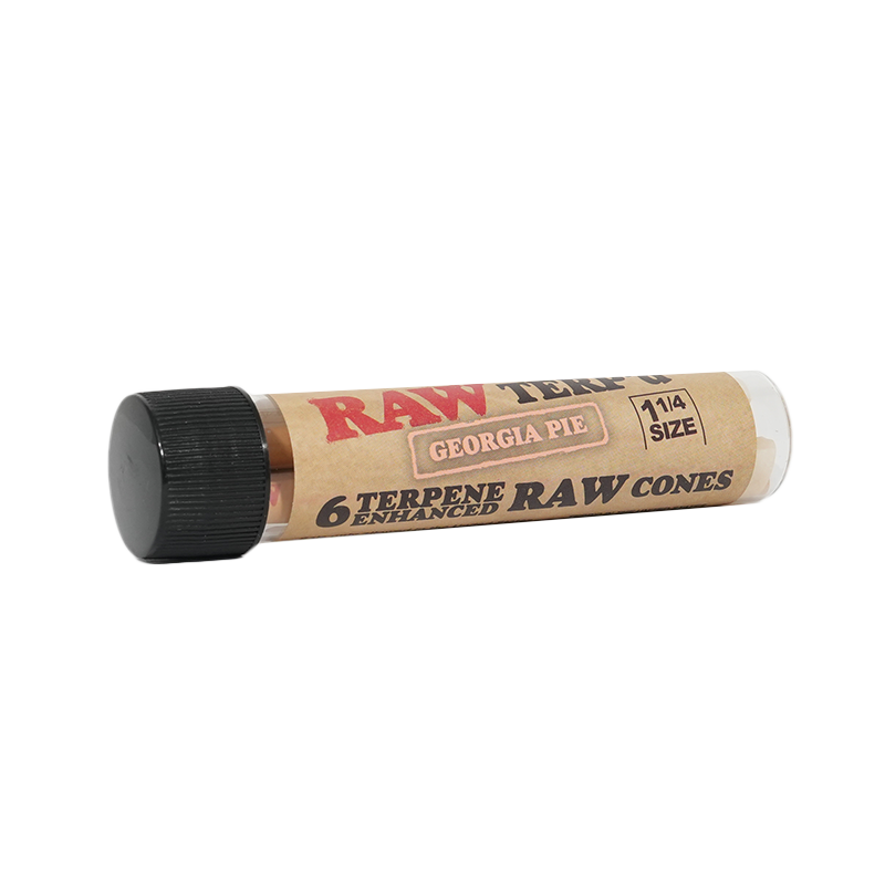 RAW | Terp'd Pre Roll Cones | 1 1/4 Size | Georgia Pie | 6pk