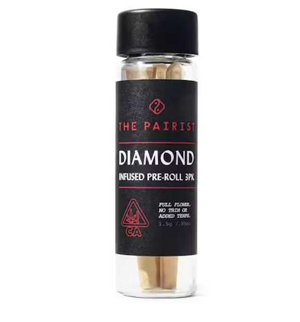 The Pairist Infused 3pk Prerolls 1.5g Orange Creamsicle