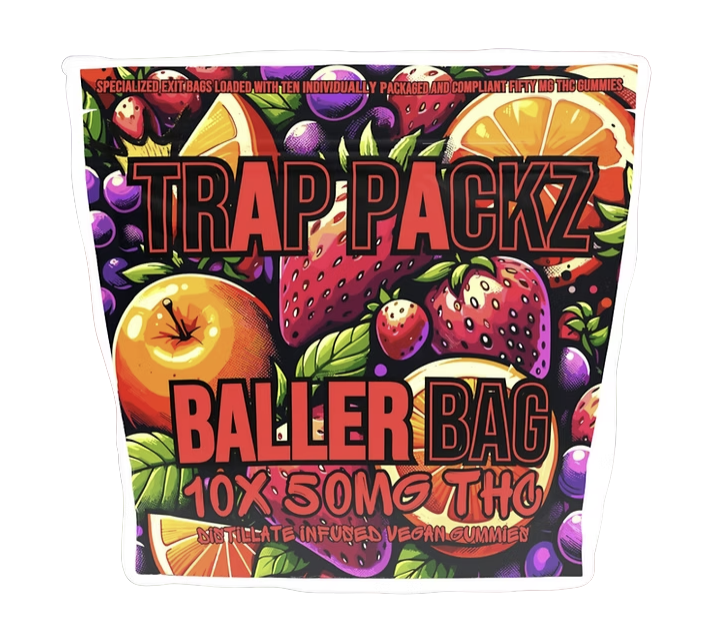 Trap Packz | Baller Bag | Fruity Series | 500mg THC