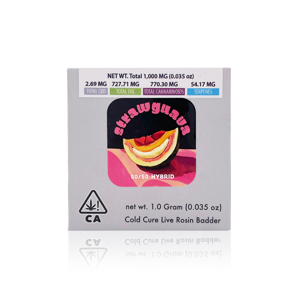 TRICHOME MINERS - Concentrate - Strawguava - Live Rosin Badder - 1G