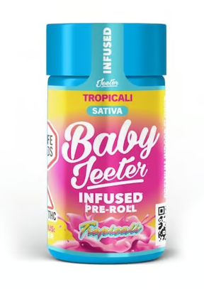 Baby Jeeter Tropicali 0.5g 5pk Infused Prerolls