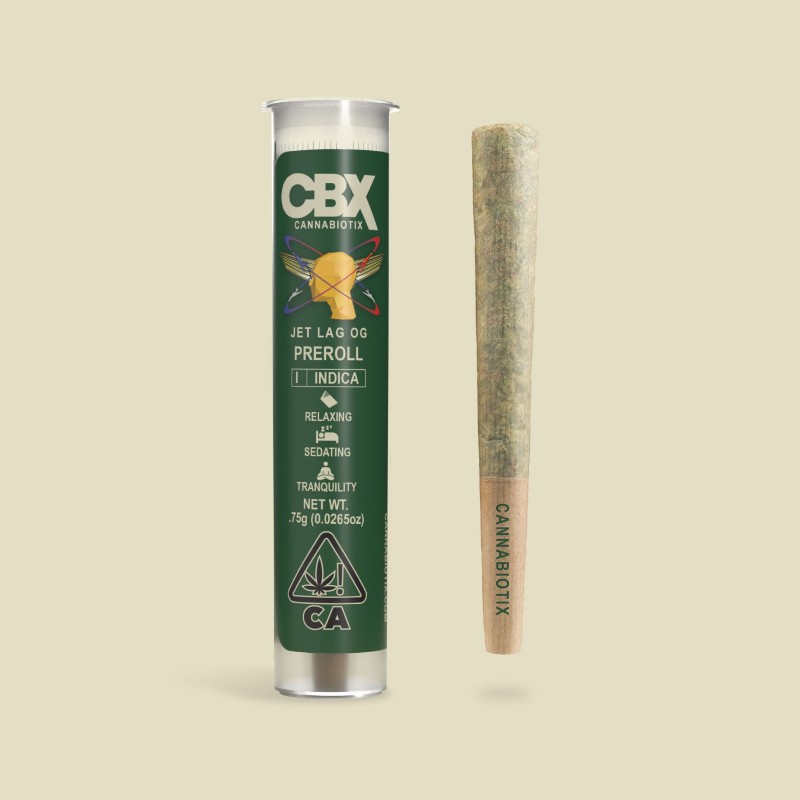 Cannabiotix Jet Lag OG (I/H) Preroll .75g