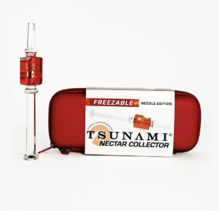 Tsunami Glycerin | Nectar Collector | Needle | Red