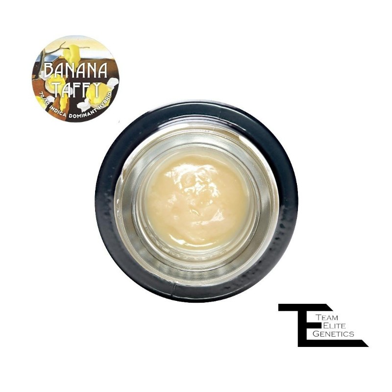 Team Elite Banana Taffy (H) Cold Cure Live Rosin Badder 1g
