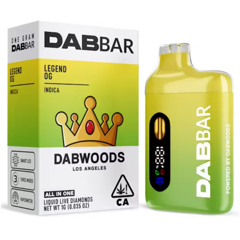 Dabwoods Legend OG (I) Dab Bar AIO 1g