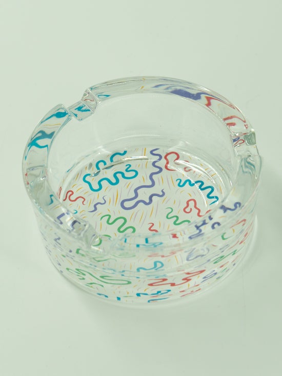Ugly House | Retro Squiggles Ashtray