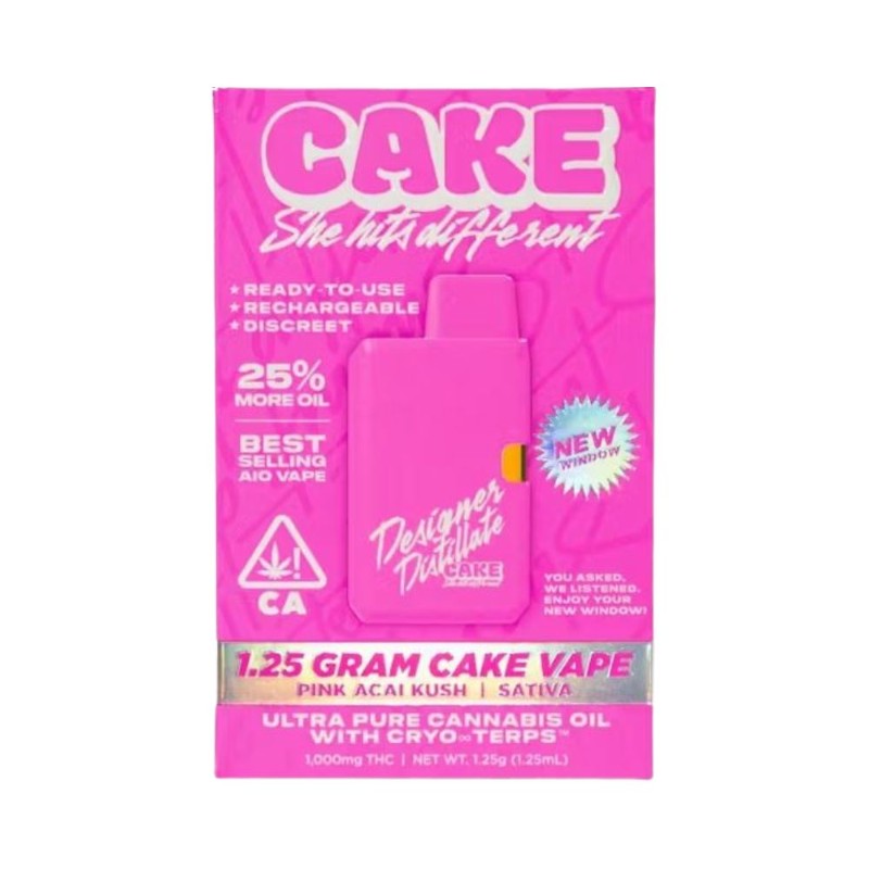 Cake Pink Acai Kush (S) AIO 1.25g