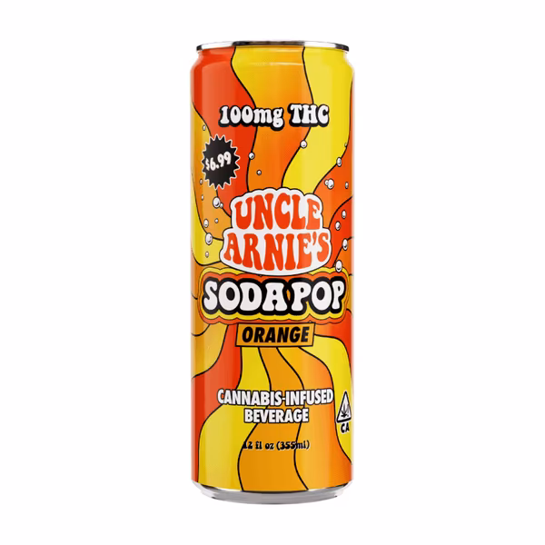 Uncle Arnie's | Soda Pop | Orange | 100mg