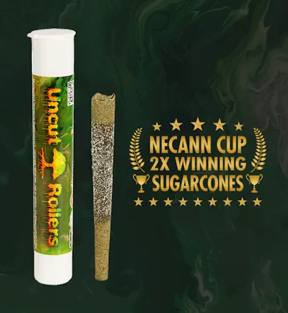 Uncut Rollers Gush Mints 1g Infused Sugarcone