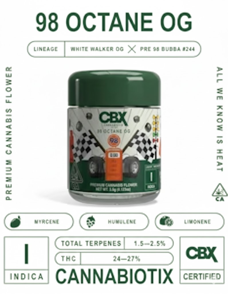 CBX - Flower - 98 Octane - 3.5G