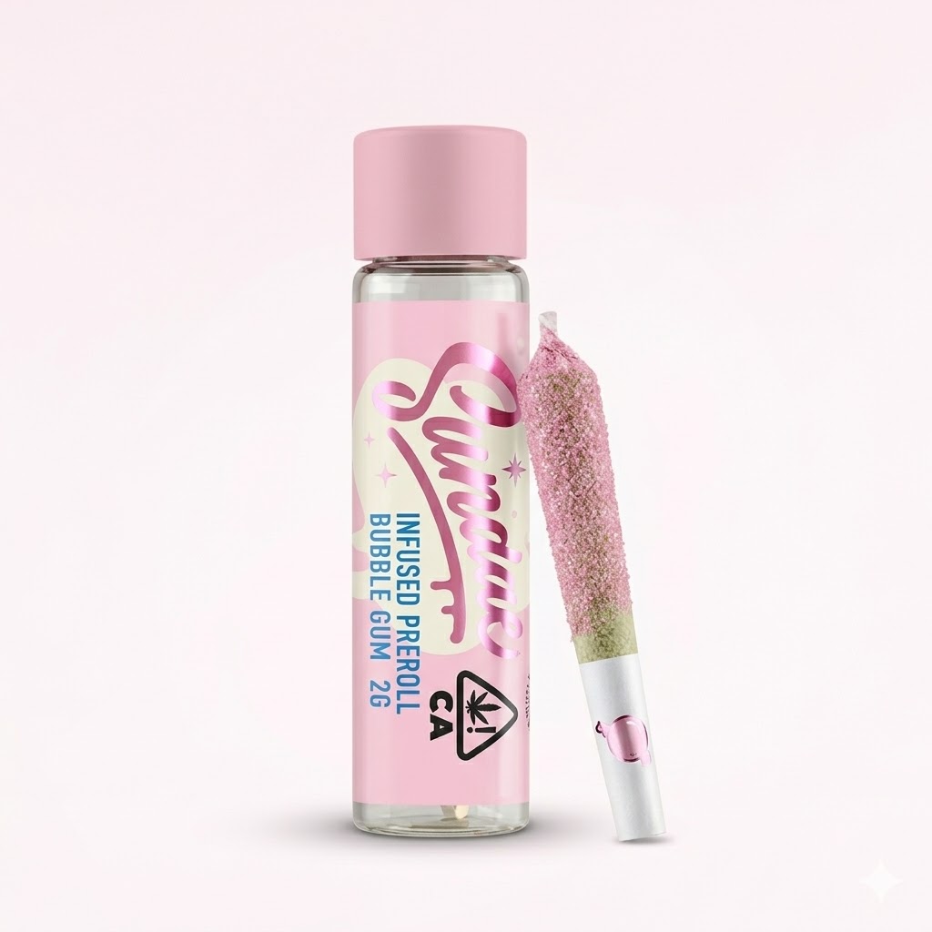 Sundae - Preroll - Infused - Bubble Gum - 2G