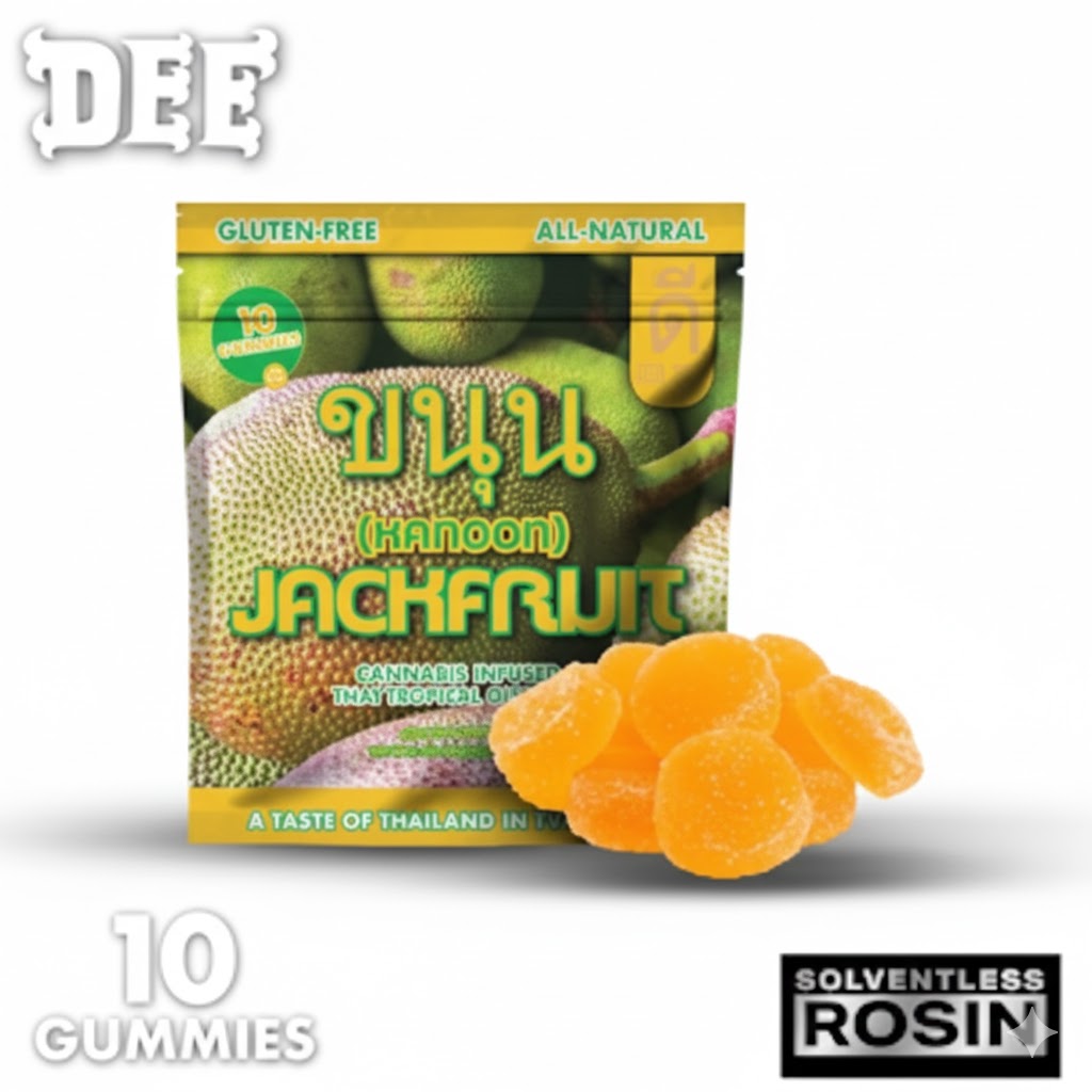 Dee Thai - Edibles - Gummies - Jackfruit - 100MG