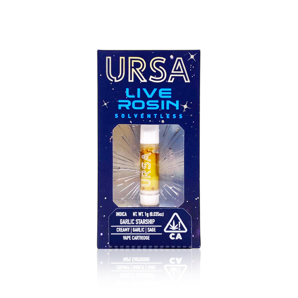 URSA - Vape Pen - Garlic Starship - Liquid Rosin - 1G