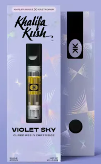 510 | Violet Sky Cured Resin | 1g
