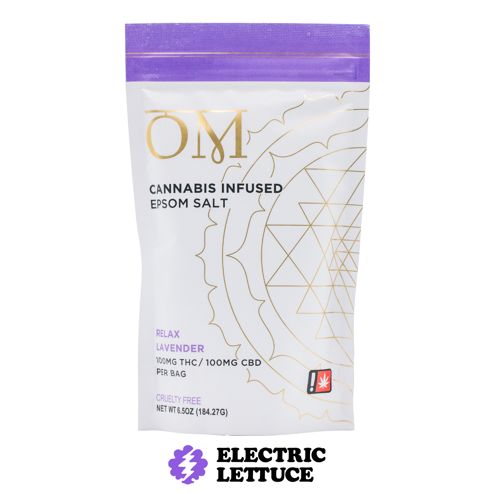 OM Relax Lavender Bath Salts
